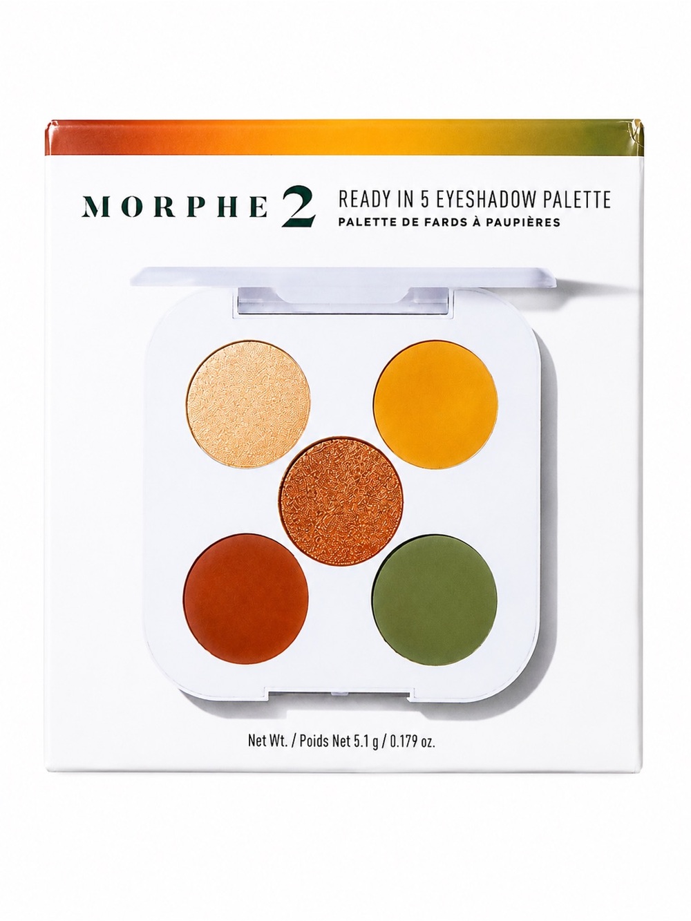 Morphe 2 Ready In 5 Eyeshadow Palette – Desert-Inspired